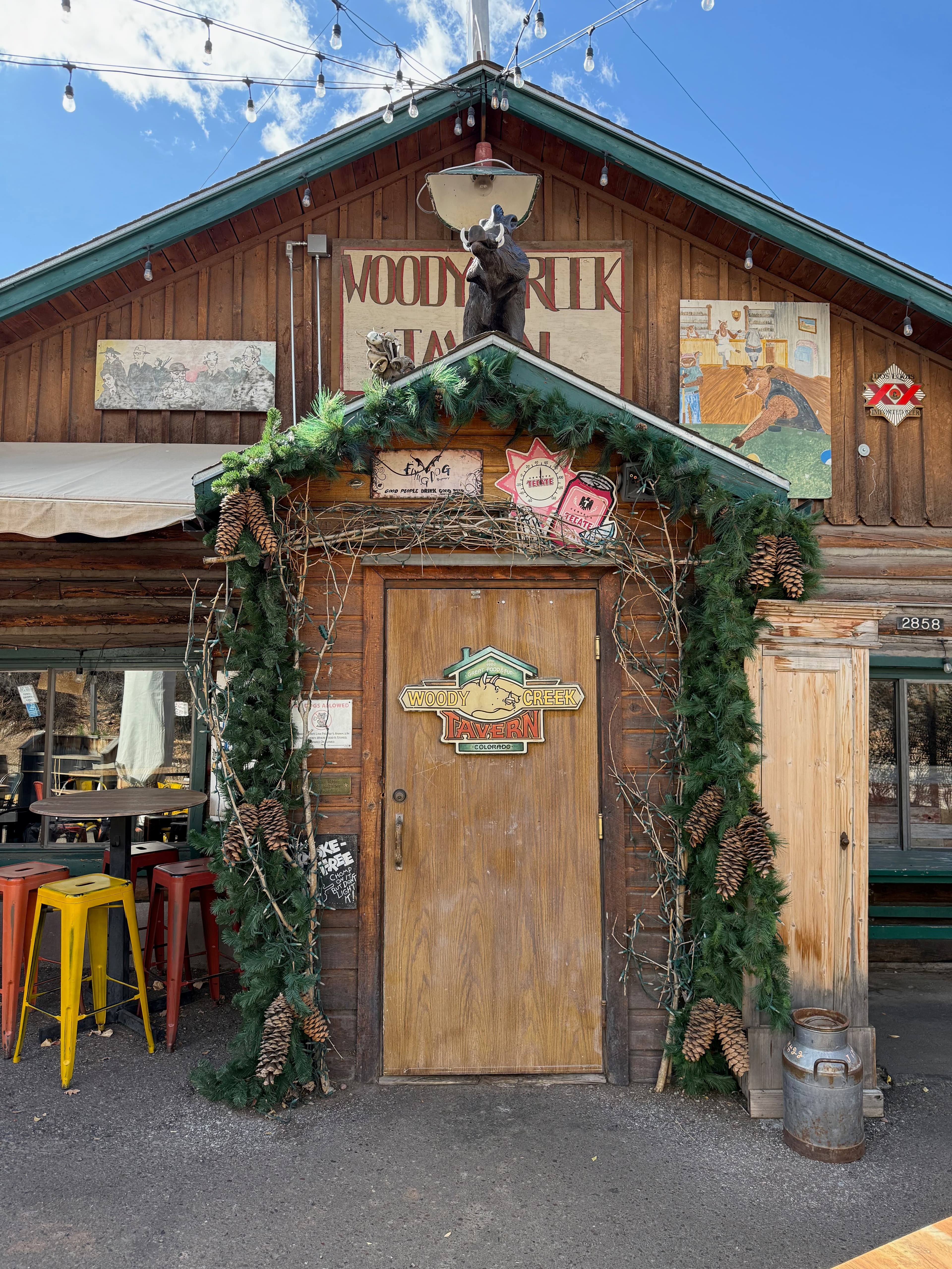 Woody Creek Tavern in Aspen